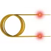 EasyLan cavo patch fibra ottica LC monomodale duplex OS2 9/125µm giallo 3m LSD02200030
