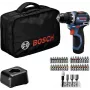 Bosch Professional 12 V 2 Ah avvitatore trapano combinato a batteria brushless con 2 batterie e caricabatterie 0615A500CF