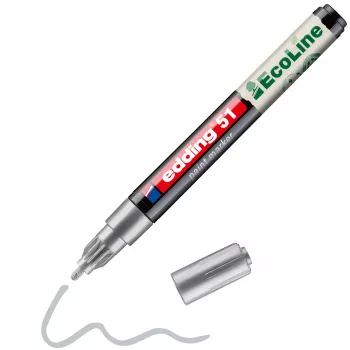 Edding 51 EcoLine pennarello vernice argento 1-2 mm 4-51-054