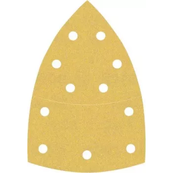 Bosch Accessories 2608901653 fogli abrasivi per levigatrice multifunzione grana 240, 93 x 102 mm, confezione da 10