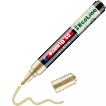 Edding 50 EcoLine Pennarello vernice oro 2-3 mm (4-50-053)