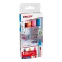 edding 95 Pennarello per vetro colori assortiti 1-5 mm 4 pezzi (4-95-4-2)