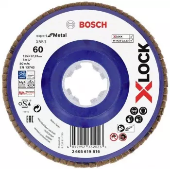 Bosch Accessories 2608619816 X-LOCK Best for Ceramic disco diamantato da taglio 125 mm