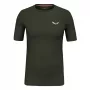 Salewa Cristallo Thermal T-shirt Uomo - Dark Olive