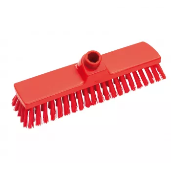 Haug Bürsten testata per scopa in plastica rossa larga 30 cm (FC87201)