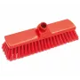 Haug Bürsten FC87211 testata per scopa, plastica rossa, larghezza di spazzata 30 cm