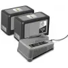 Kärcher Battery Power+ 36/75 Starter-Kit – batteria ricaricabile Li-Ion 36V 7,5Ah e caricabatterie rapido 2.445-070.0