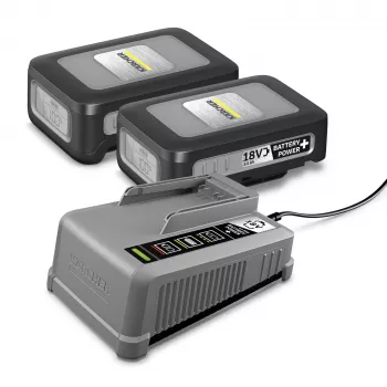 Kärcher Starter Kit Battery Power+ 18/30 2.445-072.0 - batteria ricaricabile Li-Ion 18V 3,0Ah e caricabatterie