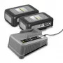 Kärcher Starter Kit Battery Power+ 18/30 2.445-072.0 - batteria ricaricabile Li-Ion 18V 3,0Ah e caricabatterie