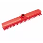 Haug Bürsten testa per strofinare rossa plastica 400 mm larga (FC88901)
