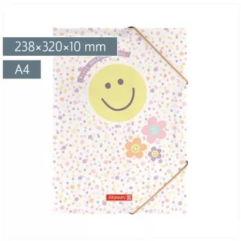 BRUNNEN Happy Hippie cartella documenti A4 giallo, arancione, viola 1041604422