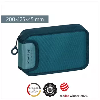 BRUNNEN s'maepp Colour Code Denim astuccio portapenne riempito, 17 pezzi, 20 x 4,5 cm 104942039