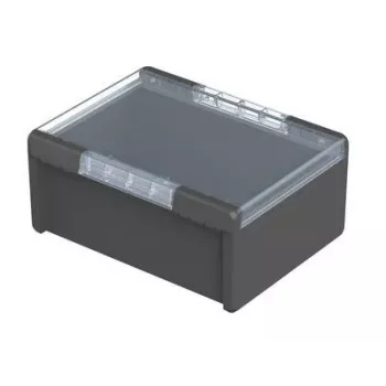 Bopla Bocube B 273616 Custodia universale PC-V0-G-7024, policarbonato, grigio grafite, 364 x 284 x 160 mm 96027674