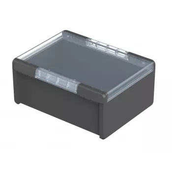 Bopla Bocube B 273616 Custodia universale PC-V0-G-7024, policarbonato, grigio grafite, 364 x 284 x 160 mm 96027674