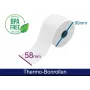 ARTDEV Rotolo carta termica 58 mm x 90 mm x 25,4 mm avvolgimento interno bianco ADT589025-WI