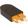 BLUELAN BlueOptics adattatore loopback in fibra ottica OM2 50/125µm multimodale SC/UPC duplex ferrule in ceramica -40°C a +85°C (BOLBSCOM2)