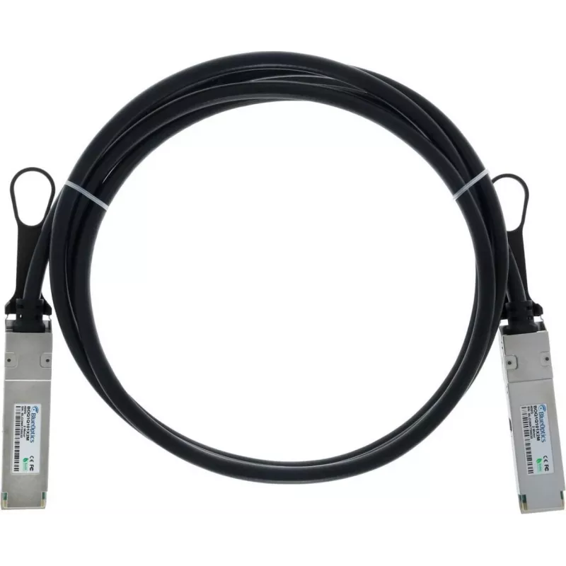 BLUELAN NJAAKK-0002-BL cavo Direct Attach in rame 400G QSFP112, 2 m, passivo, 26 AWG, Infiniband & Ethernet