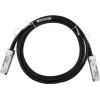 BlueLAN cavo Direct Attach in rame QSFP+, 40GBASE-CR4, 40 Gbps, 1 m, 30 AWG, passivo, compatibile Dell GME9UAY GME9UAY-BL