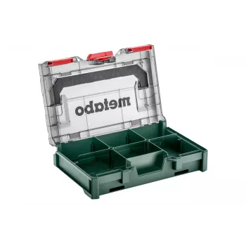 Metabo 626896000 inserto per cassetta attrezzi metaBOX 63 XS, ABS, verde/trasparente