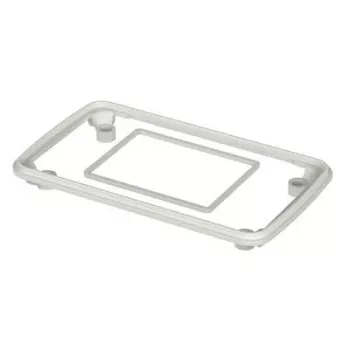 Bopla BOP 500 DI guarnizione Bopad IP65 - RAL 9016 guarnizione decorativa TPE (caucciù speciale inodore) bianco (L x P x A) 131 x 76 x 13,2 mm 1 pz. 35250006
