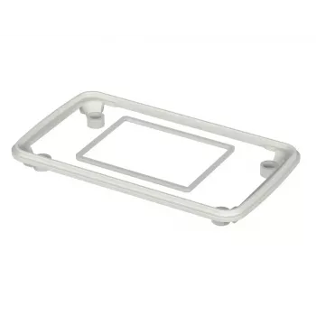 Bopla BOP 500 DI guarnizione Bopad IP65 - RAL 9016 guarnizione decorativa TPE (caucciù speciale inodore) bianco (L x P x A) 131 x 76 x 13,2 mm 1 pz. 35250006