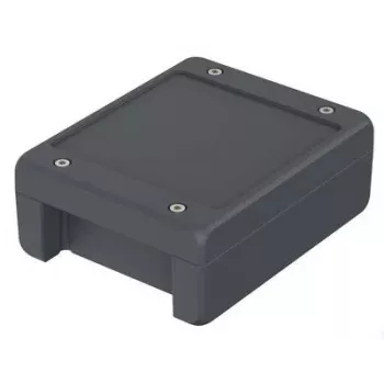 Bopla BA-S 141306 F Bocube Alu case universale, 159 x 128 x 60 mm, alluminio pressofuso, grigio grafite (RAL 7024) 00163224