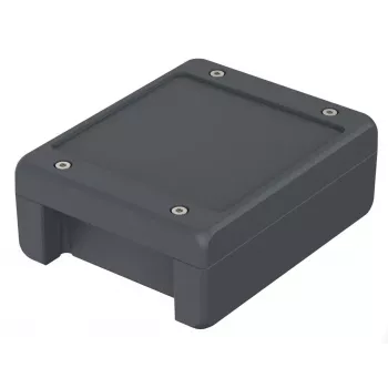 Bopla BA-S 141306 F Bocube Alu case universale, 159 x 128 x 60 mm, alluminio pressofuso, grigio grafite (RAL 7024) 00163224