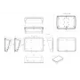 Bopla BoPad BOP 10.1 P-9016-SET case per display 285 x 198 x 92,90 mm ABS bianco RAL 9016 35110176.HMT1