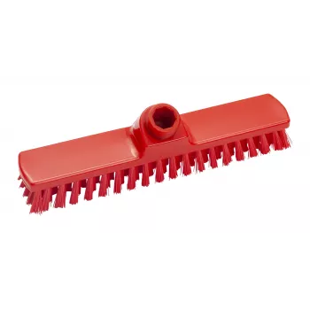 Haug Bürsten FC88101 spazzola abrasiva in plastica rossa, larghezza 28 cm