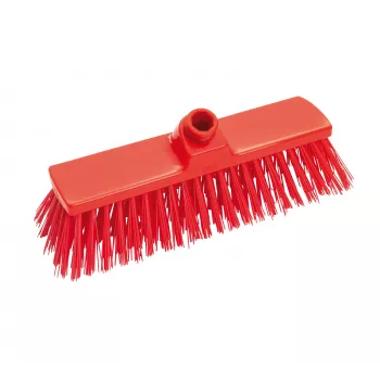 Haug Bürsten testina spazzola rossa in plastica 30 cm larghezza (FC88701)