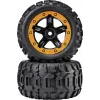 Reely RE-6904695 set ruote off-road 1:10 (2 pz., 87 mm, esagono 12 mm, nero)