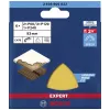 Bosch EXPERT C470 set lame triangolari abrasive 93 mm P60/P80/P120 velcro perforate confezione da 6 2608900832