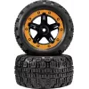 Reely RE-7042668 set ruote on-road 1:10 (2 pz., 65 mm, esagono 12 mm, nero)