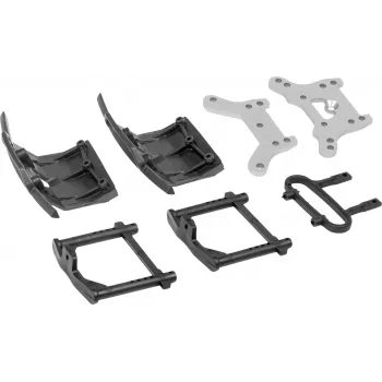 Reely RE-7083036 paraurti di ricambio (anteriore/posteriore) per auto RC