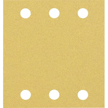 Bosch C470 Best for Wood and Paint fogli abrasivi, grana 80, 107 x 115 mm, confezione da 50 2608901656