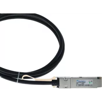 BlueLAN Cavo breakout Direct Attach passivo 40G QSFP a 4x 10G SFP+ da 2 m, compatibile Centec (CAB-Q-S-2M-CT-BL)