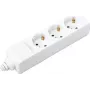 SYGONIX BT-2372208 Ciabatta, 6 prese, cavo 1,5 m, bianco