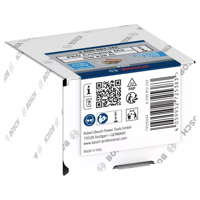 Bosch 2608001142 Inserto di crimpatura per capicorda tubolari e connettori, 150 mm²