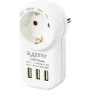 Sygonix SY-4755856 adattatore intermedio con 2 porte USB bianco