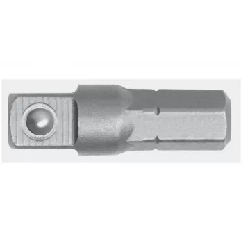 GEDORE red adattatore di trasmissione 1/4 quadro x 1/4 esagono, lunghezza 25 mm R47100003