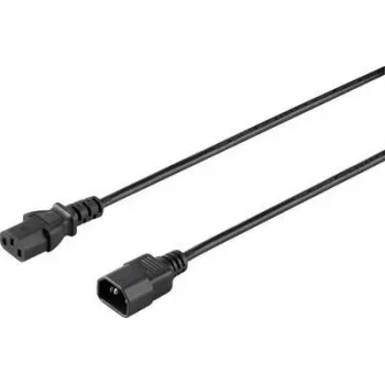 Sygonix SY-5042704 cavo di alimentazione, CEE 7/7 a IEC C13, 1,5 m, nero