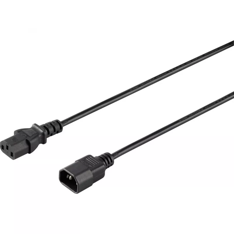 Sygonix SY-5042704 cavo di alimentazione, CEE 7/7 a IEC C13, 1,5 m, nero