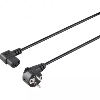 Sygonix SY-5042710 cavo di alimentazione CEE 7/7 a IEC C13 2 m nero