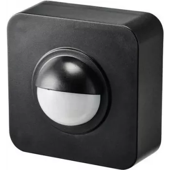 SYGONIX SY-5046552 rilevatore di movimento PIR da parete 120° nero IP65