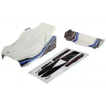 Reely RE-7577271 set carrozzeria di ricambio per Dune Fighter 3 (1:10, policarbonato trasparente)