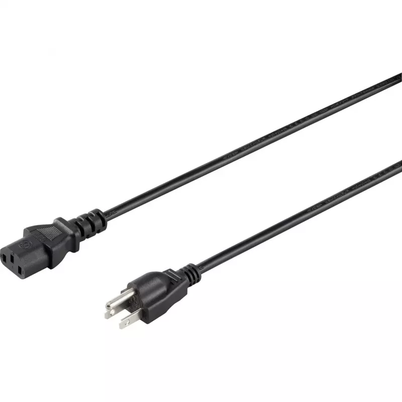 Sygonix SY-5042706 Cavo di alimentazione IEC C13 CEE 7/7 a C13 2 m nero