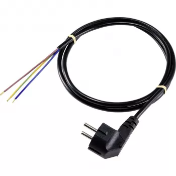 SYGONIX SY-5043470 Cavo di alimentazione Schuko a IEC-C13, 2 m, nero