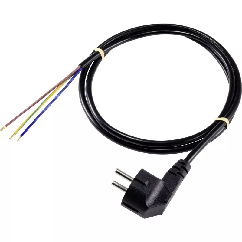 SYGONIX SY-5043470 Cavo di alimentazione Schuko a IEC-C13, 2 m, nero