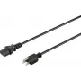 Sygonix SY-5042736 Cavo di collegamento per apparecchi a freddo CEE 7/7 a IEC C13 2 m nero