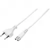 Sygonix SY-5044236 Cavo di alimentazione bianco 3 m Schuko a IEC C13